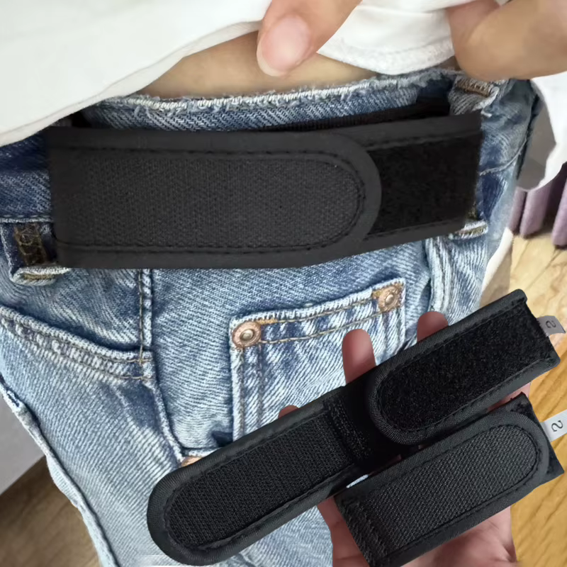 Ceintures élastiques pour hommes à boucle Velcro facile à utiliser