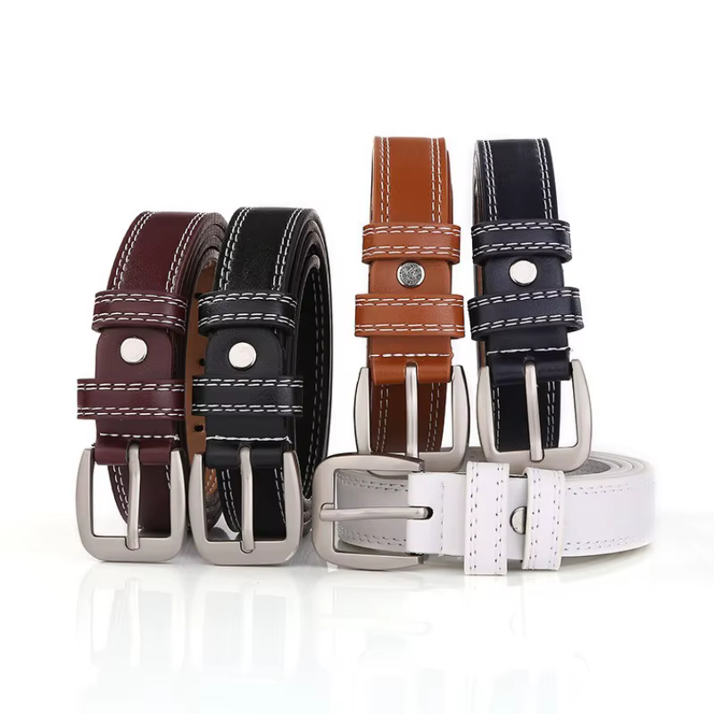 Ceinture pour femme à double brin de style coréen tendance