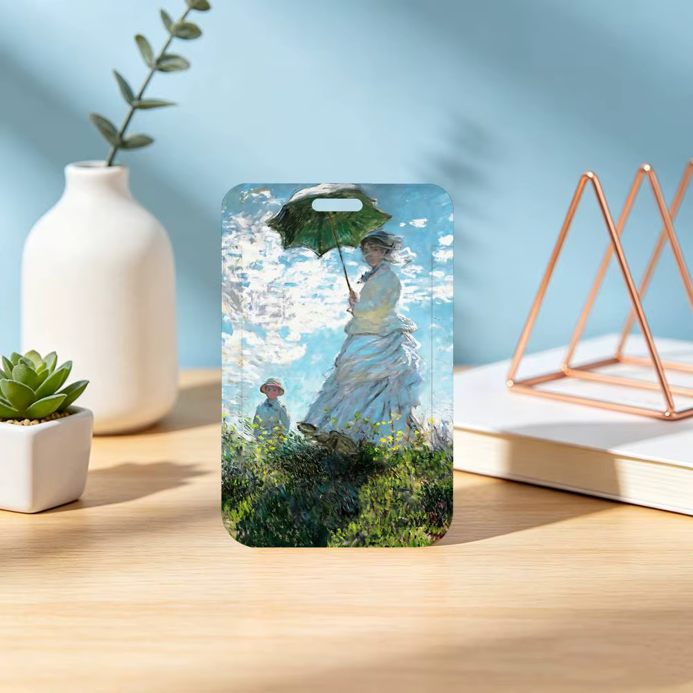 Porte-badge d'artiste Claude Monet avec cordon de cou pour le bureau