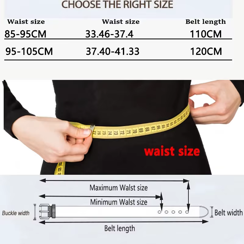Ceinture élastique extensible pour hommes et femmes