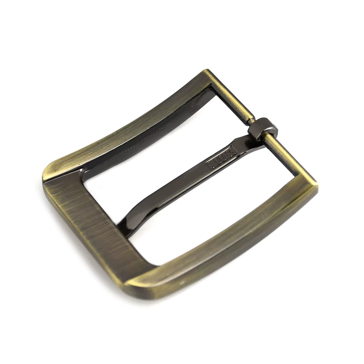 1 boucle de ceinture en métal brossé 40mm