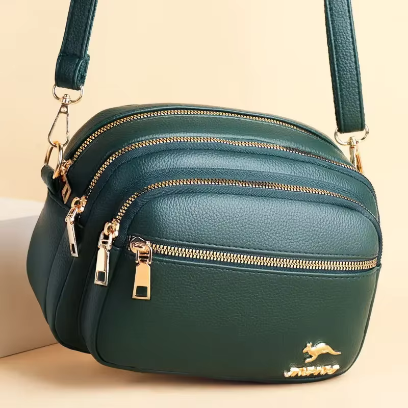 Sac à main en cuir souple de haute qualité pour femmes