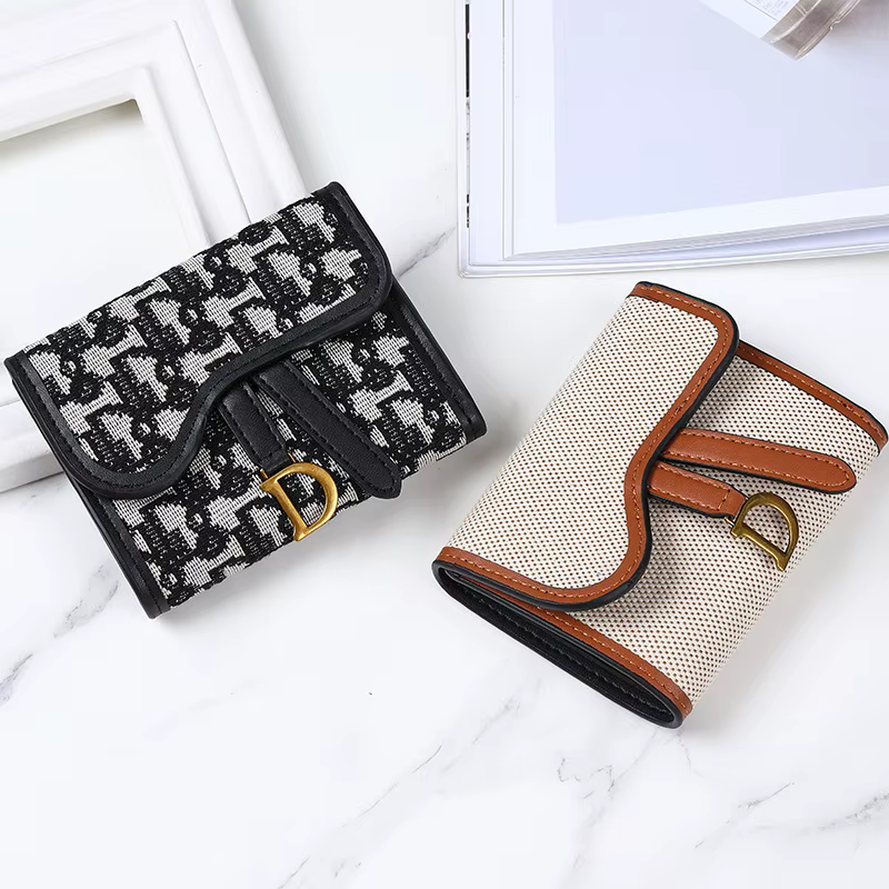 Portefeuille pour femme de style vintage