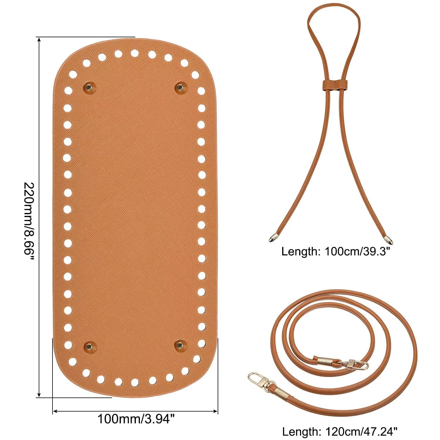 Kit de fabrication de sacs à main en cuir PU