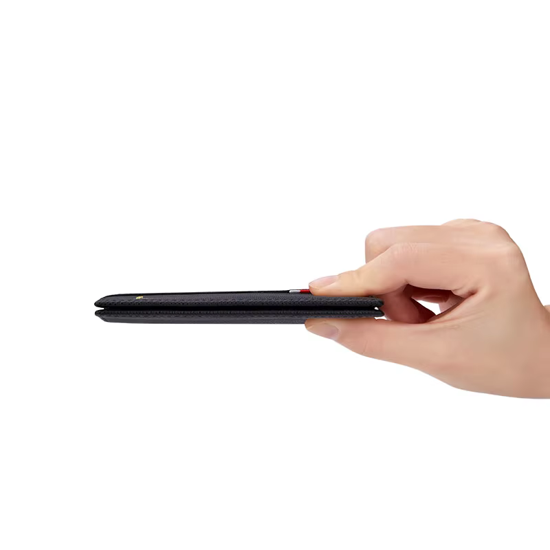 Porte-cartes en cuir pour hommes