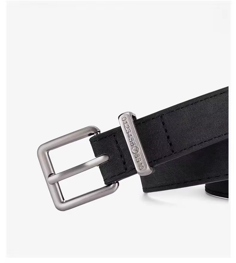Ceinture rétro givrée pour femmes
