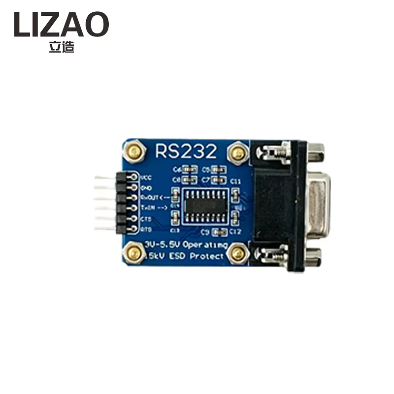 Module de port série SP3232 RS232 vers TTL 3V-5.5V avec protection ESD, conversion full-duplex pour communication série PC-MCU