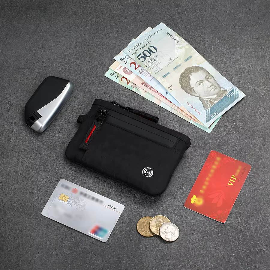 Porte-carte de crédit Rfid de luxe