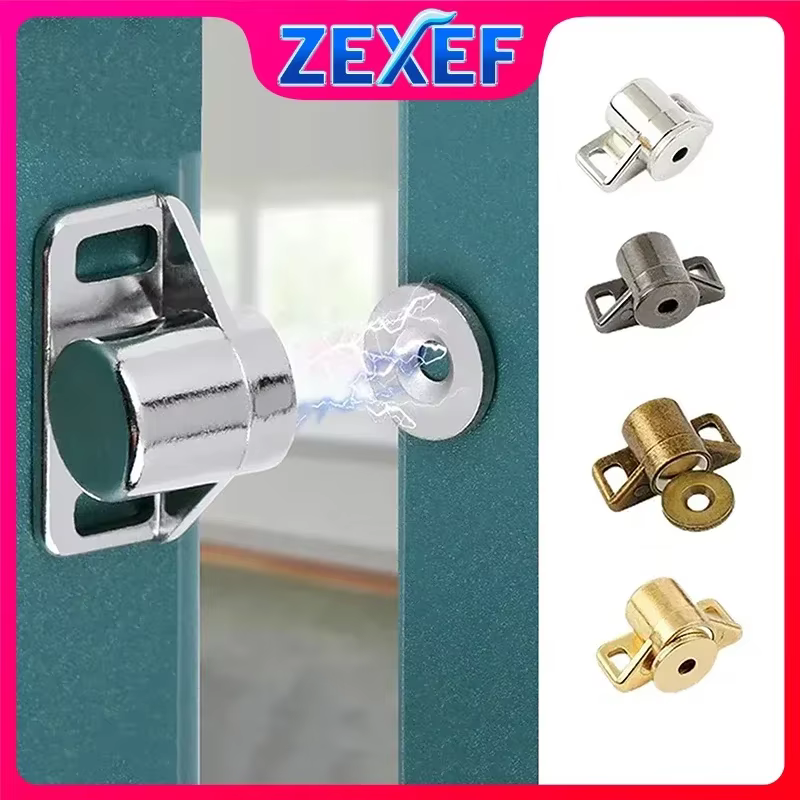 Bouchon magnétique pour la maison, loquet de porte pour meubles, armoire magnétique, effet fort, accessoires en néodyme Super puissants, adhésif pour portes