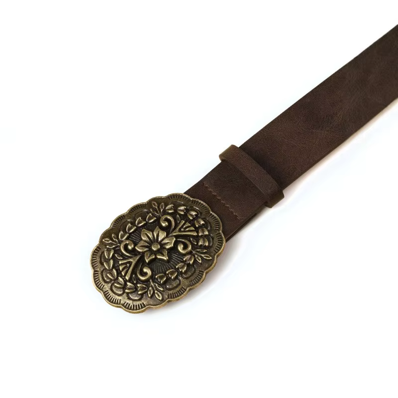 Ceinture Unisexe Noire Polyvalente de Style Coréen