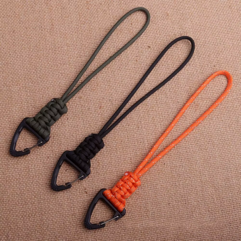 Porte-Clés Triangle en Paracorde Anti-Perte