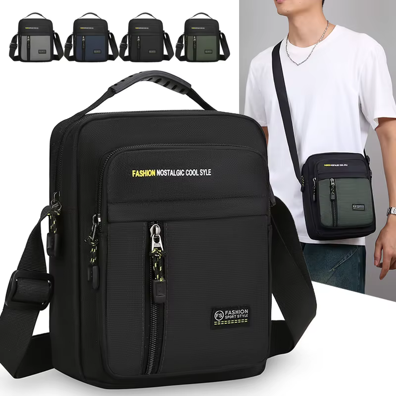 Sac à bandoulière simple pour hommes