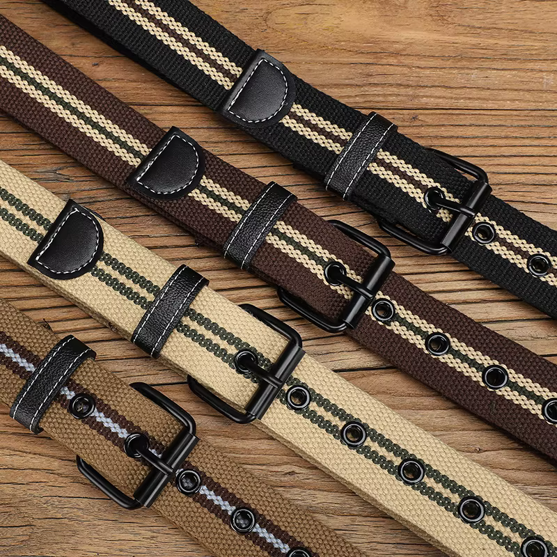 Ceinture en toile étendue