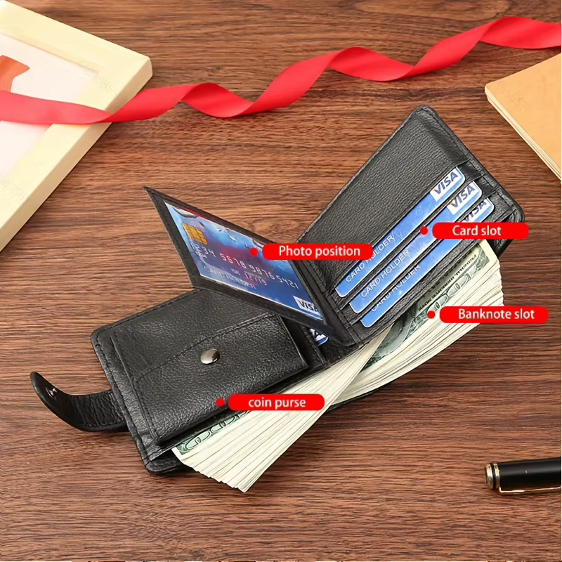 Portefeuille personnalisé pour homme