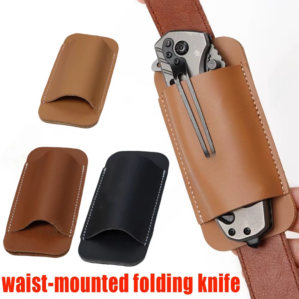 Ceinture rétro en cuir PU