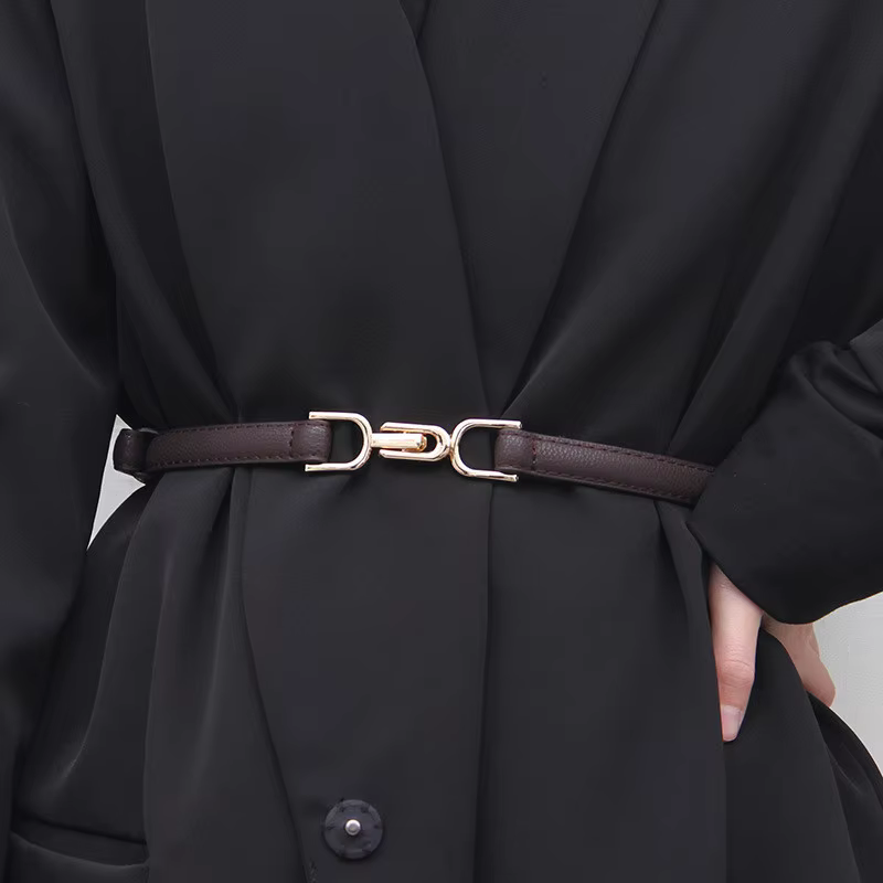 Ceintures polyvalentes simples et à la mode pour femmes, accessoires de robe, ceintures cintrées à la taille réglables de Style coréen