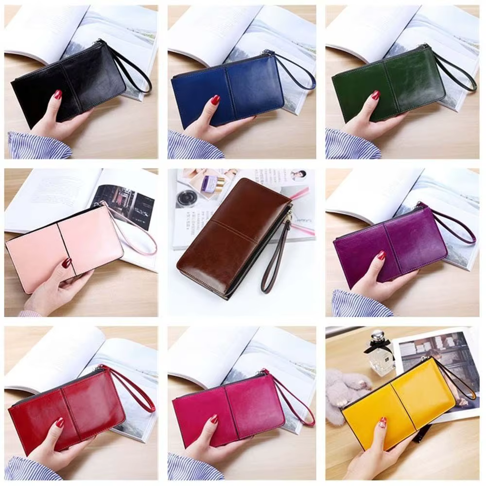 Portefeuille long pour femme