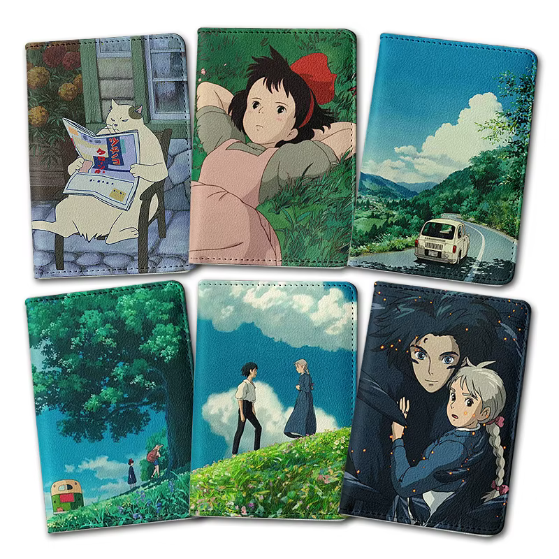 Porte-passeport animé japonais