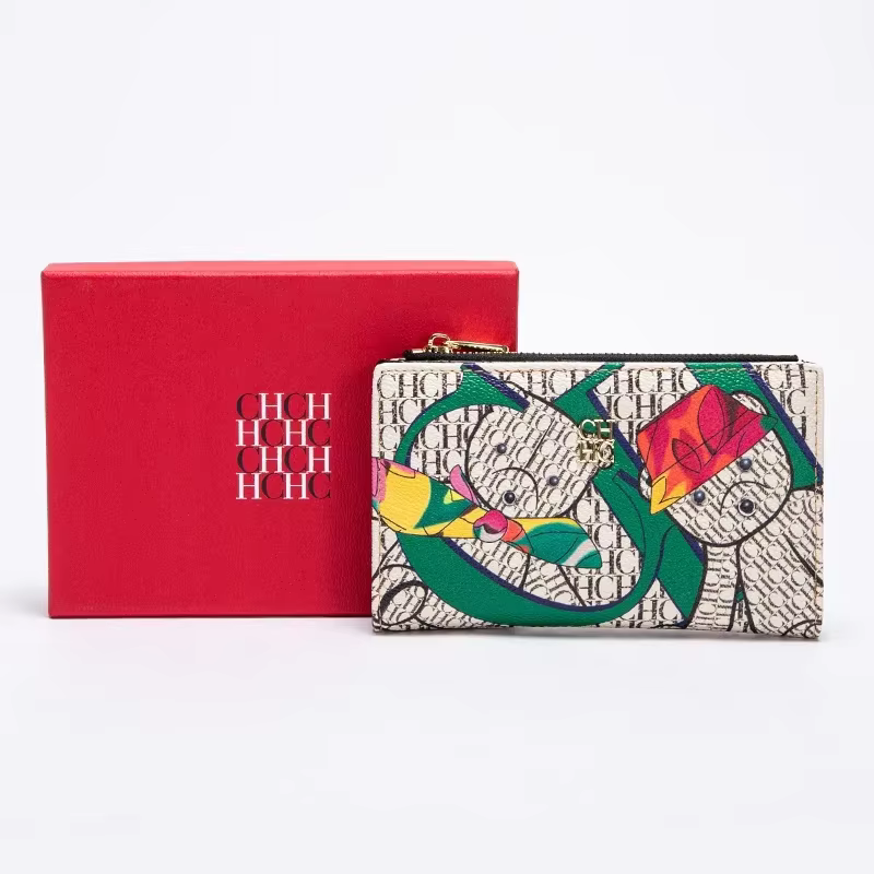 Portefeuille long rétro classique CH Brand 2026 pour femme