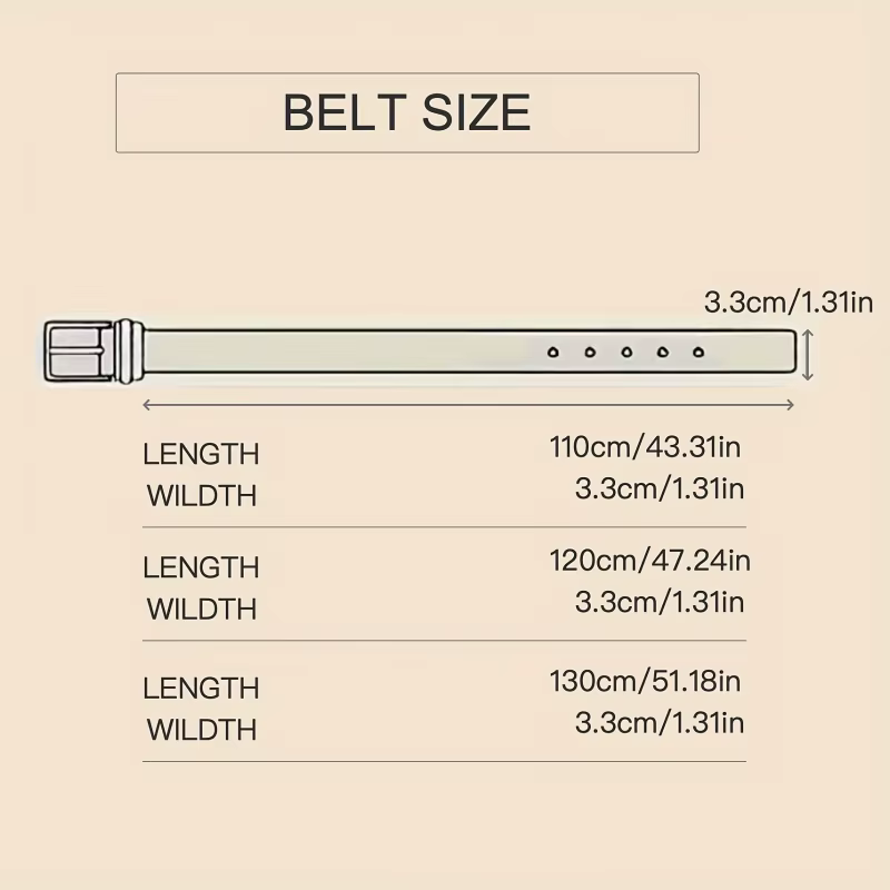 Ceinture élégante et polyvalente, disponible en blanc/bleu/noir. Cadeau idéal pour la famille et les amis, parfait pour Noël et Thanksgiving.