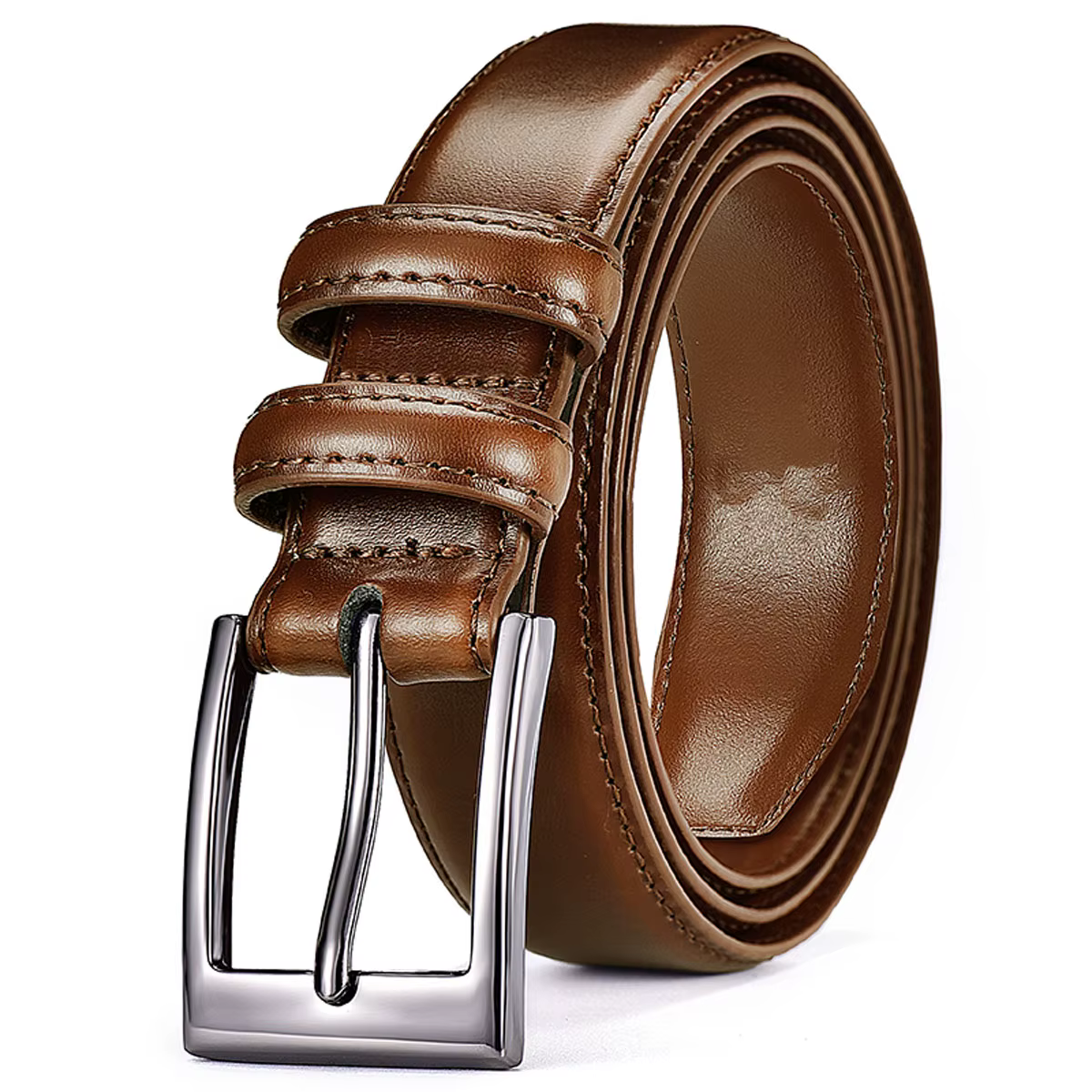 Ceinture double couche pour homme
