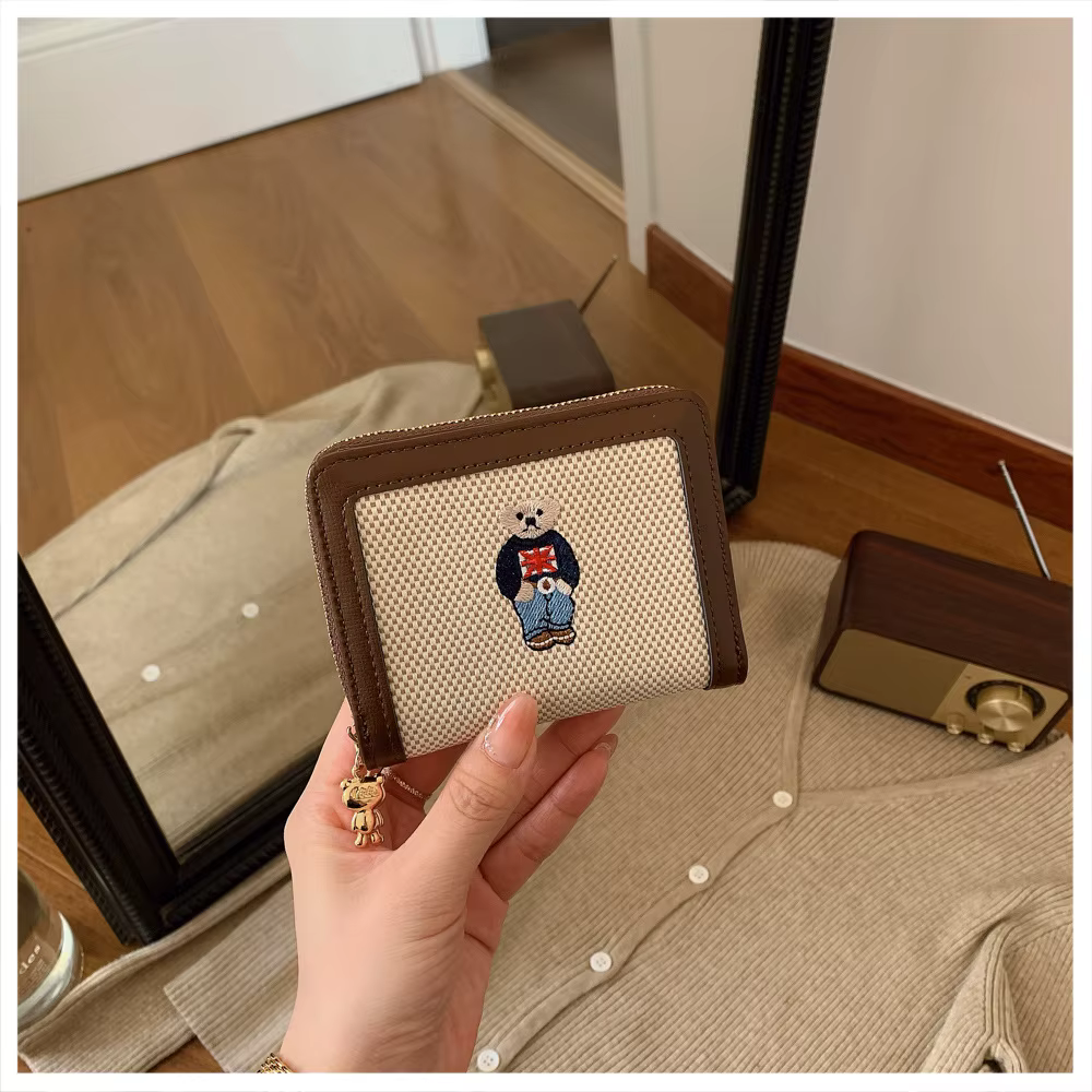 Beibaobao 2025 nouveau Mini mignon zéro portefeuille dessin animé mode femmes