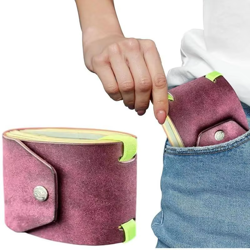 Portefeuille en cuir PU