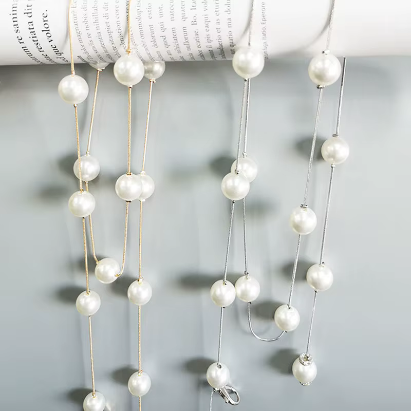 Ceinture élégante en perles pour femmes, Simple, réglable, chaîne fine en métal, pour robe, ceinture fine, bijoux décoratifs