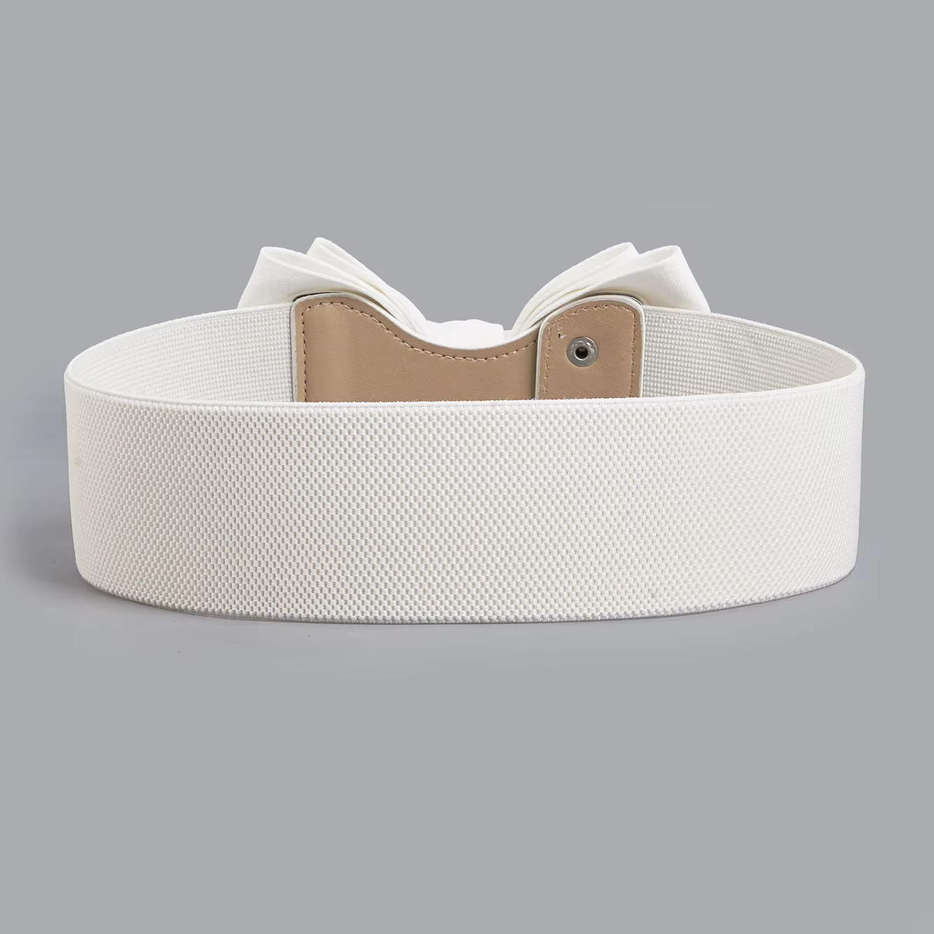 Ceinture élastique à gros nœud pour femmes