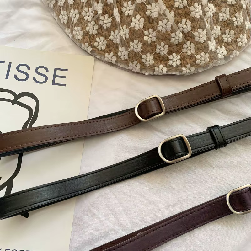 Ceinture en cuir PU de luxe pour femmes