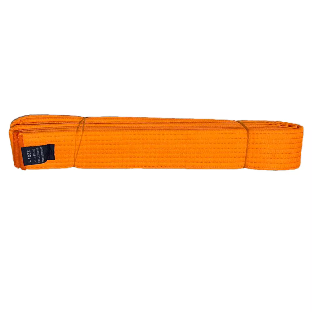 Ceinture de Taekwondo en coton, uniforme, ceintures de classement de couleur noir/rouge/vert/jaune colorées 2.2/2.8M, bandes Standard udo Jiu jitsu karaté