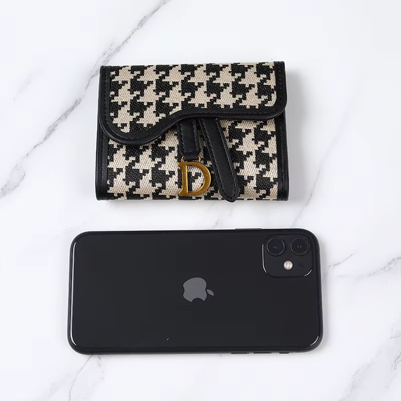 Portefeuille pour femme de style vintage