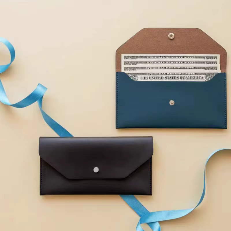 Portefeuille long en cuir PU de couleur unie pour femmes, style coréen minimaliste, pochette multi-cartes, petite bourse à monnaie portable, sac à main quotidien