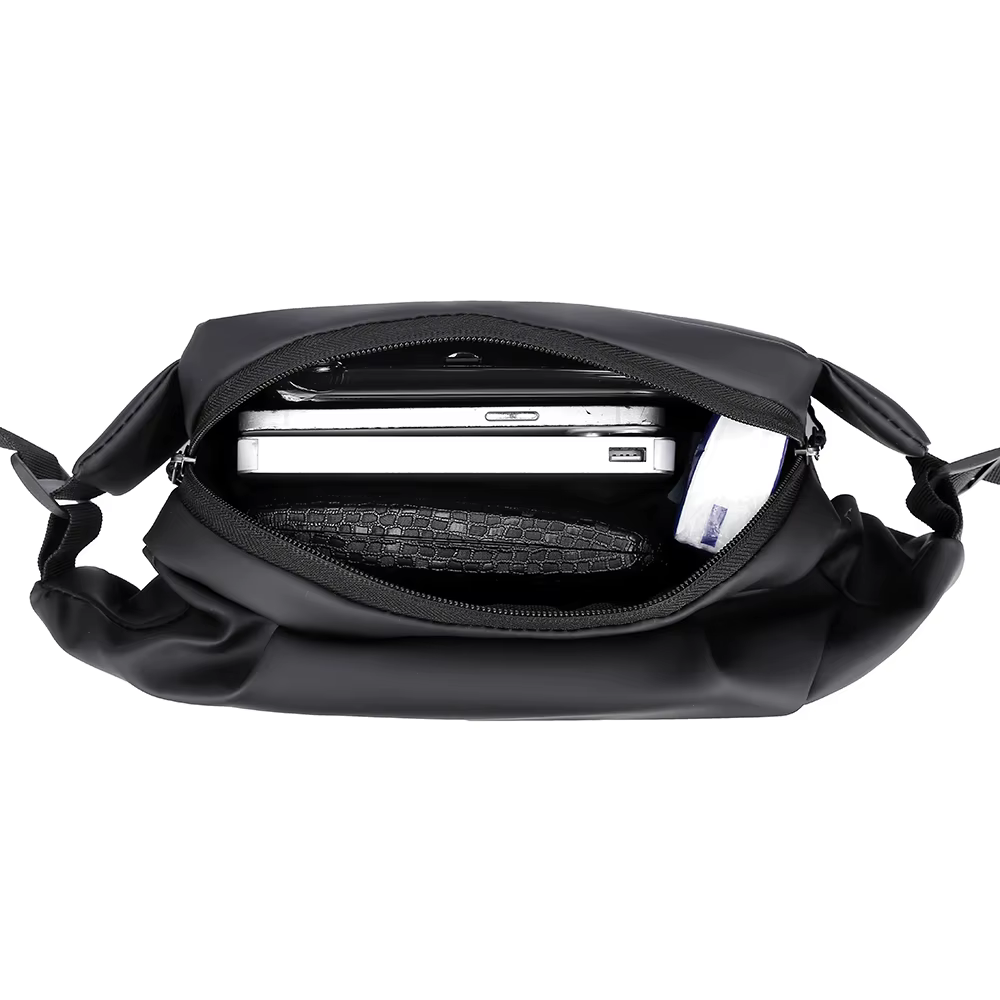 Nouveau sac à bandoulière pour hommes mode Simple grande capacité multi-fonction sac de poitrine