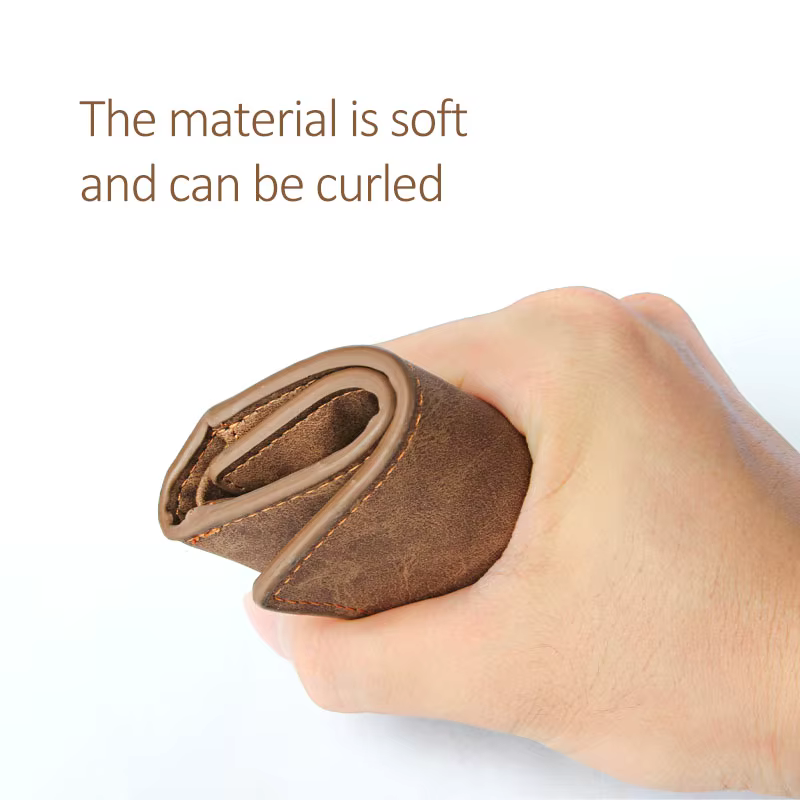 Portefeuille en cuir PU pour hommes