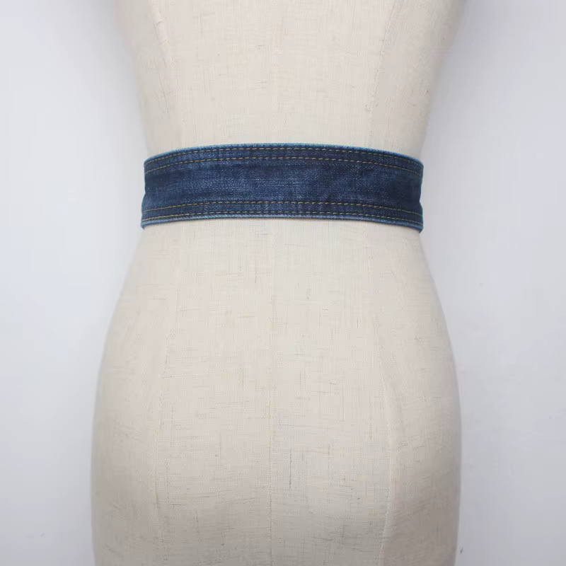 Ceinture en jean pour femme