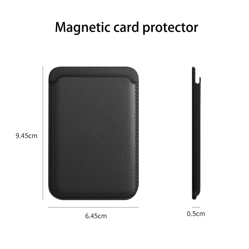 Portefeuille porte-cartes magnétique Magsafe pour protecteur de carte de crédit pour IPhone protecteurs de cartes