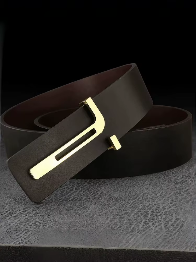 Ceinture minimaliste à la mode pour hommes