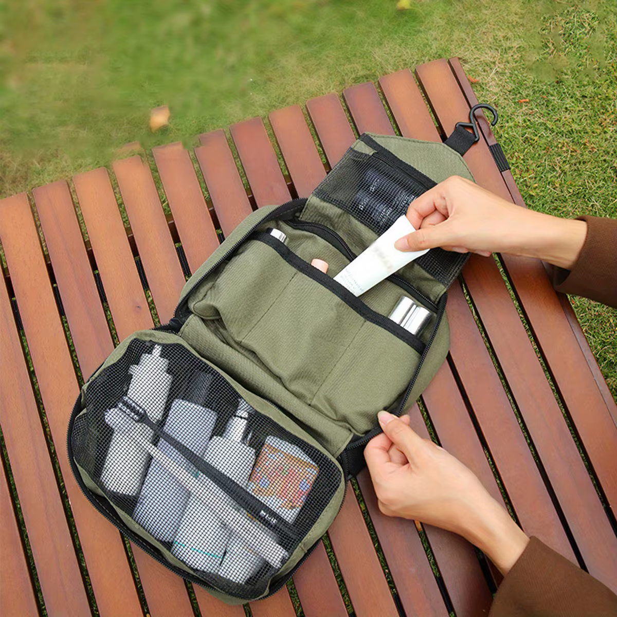 Trousse de toilette suspendue pour hommes