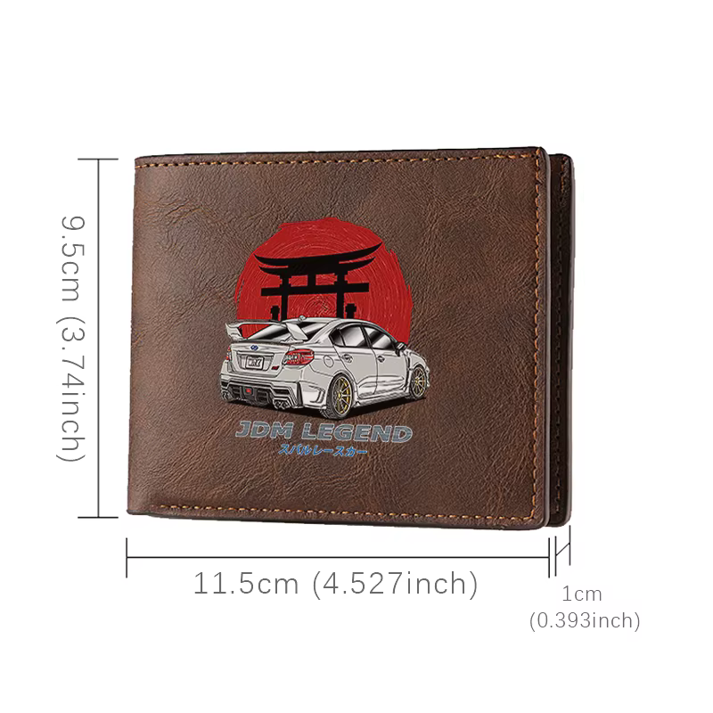 Portefeuille en cuir PU de qualité supérieure JDM LEGEND