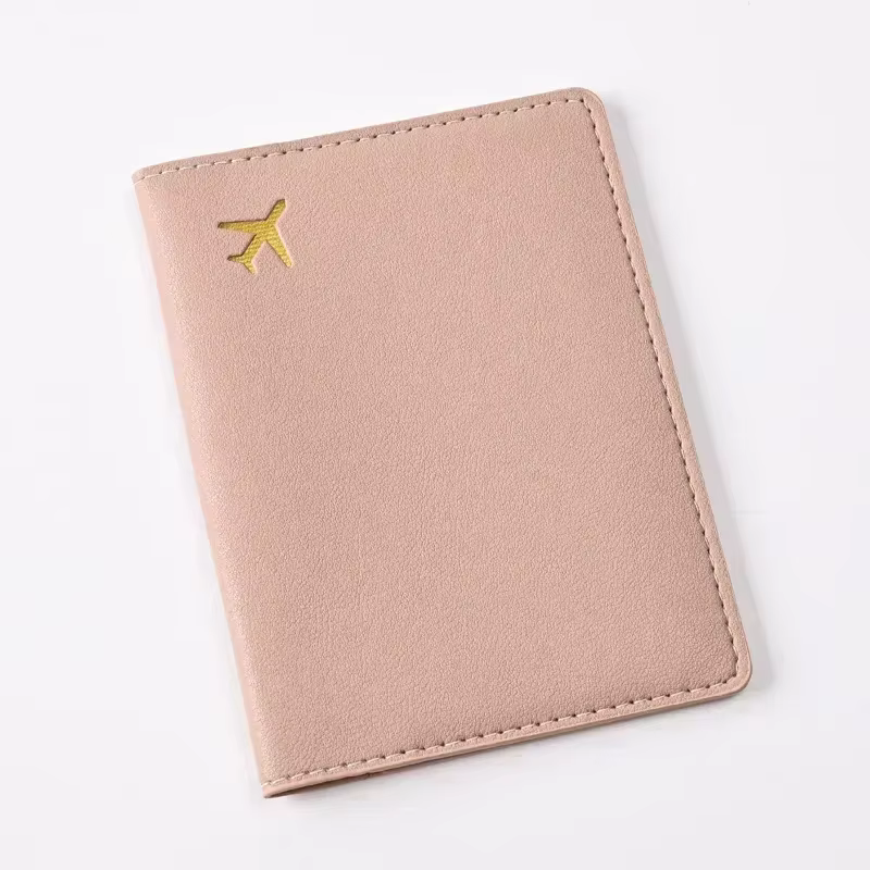 Porte-passeport de voyage en cuir PU pour hommes et femmes