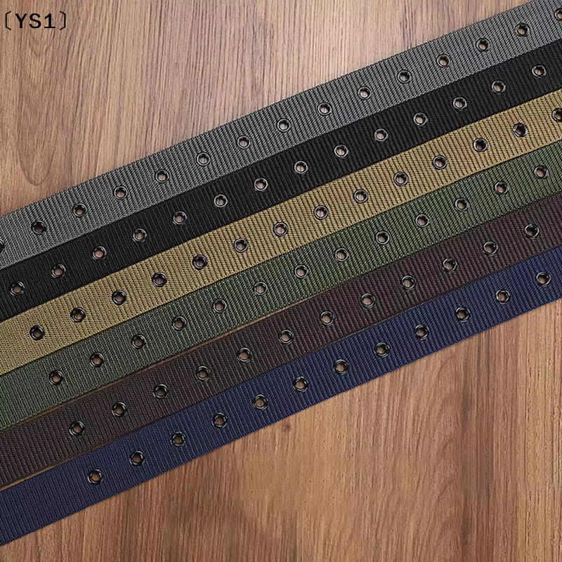 〔YS1〕Ceinture pour homme en toile poreuse avec boucle à ardillon