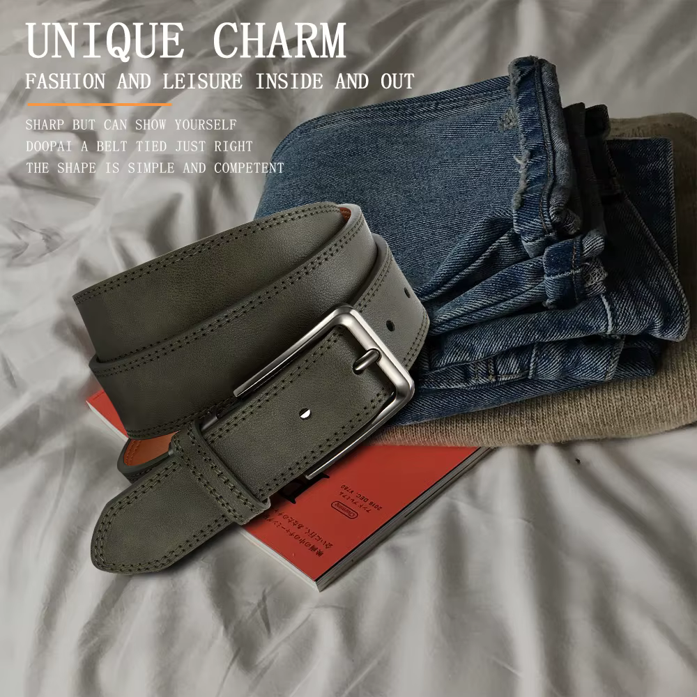 Ceinture en cuir pour hommes
