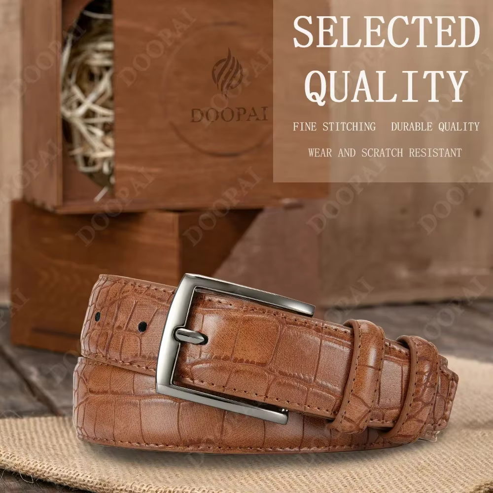 Célèbre marque affaires ceinture hommes Top qualité PU luxe en cuir taille sangle noir mâle automatique boucle jean