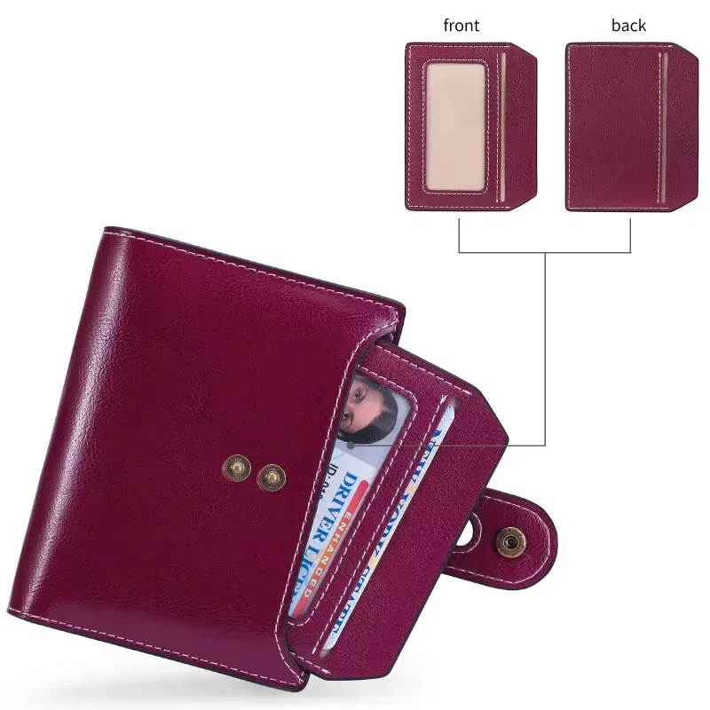 2025 portefeuilles de luxe pour femmes avec poche à fermeture éclair pour pièces de monnaie minimaliste en cuir