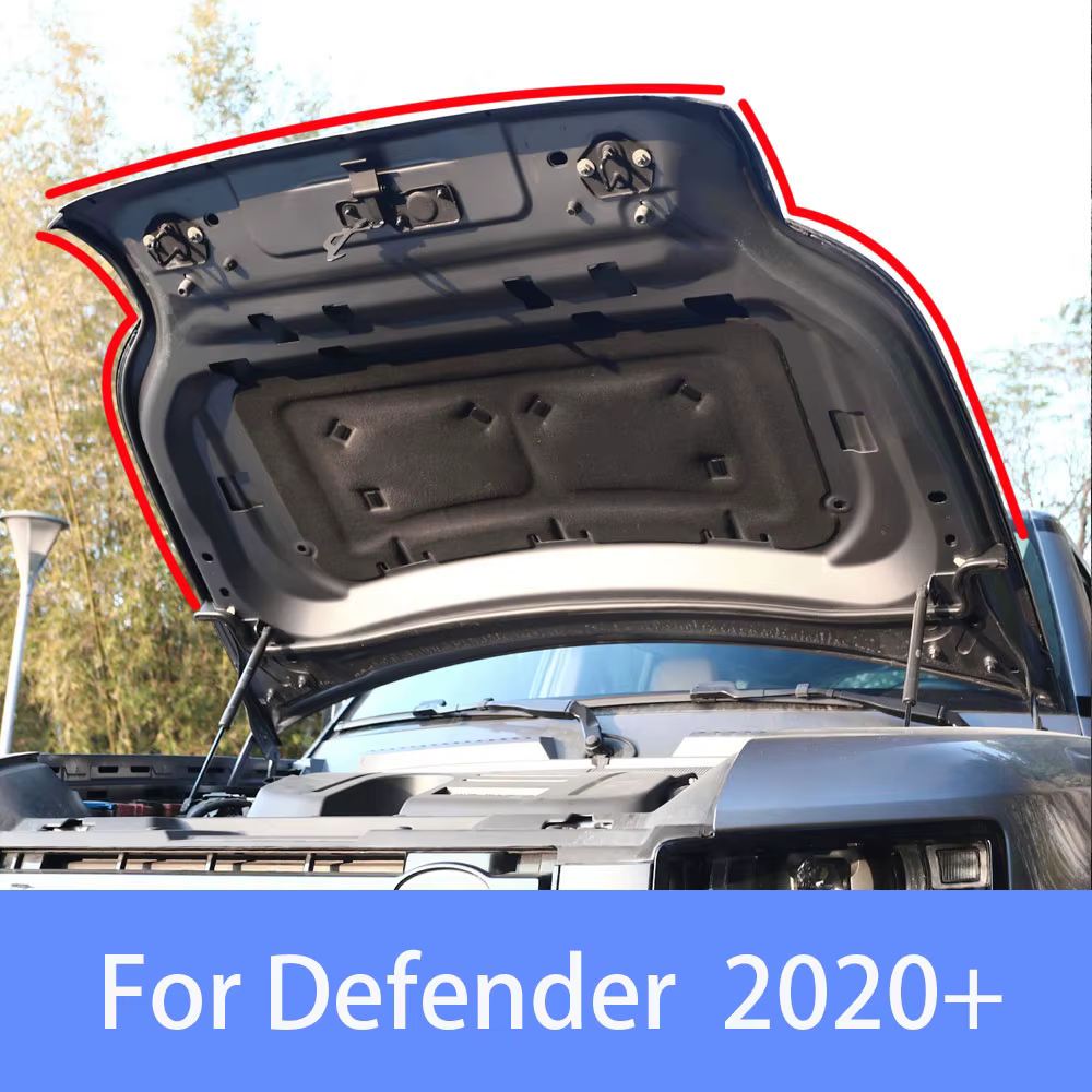 Bandes d'isolation acoustique pour portes Land Rover Defender 90 110 130, bandes d'étanchéité, réduction de la poussière et du bruit, décoration, modification