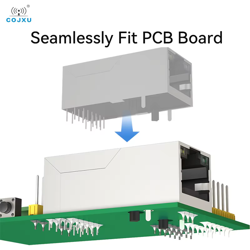 Module de port réseau série TTL vers Ethernet COJXU NE2-T1M NT1-M Passerelle Modbus TCP vers RTU Communication IoT MQTT Série vers RJ45