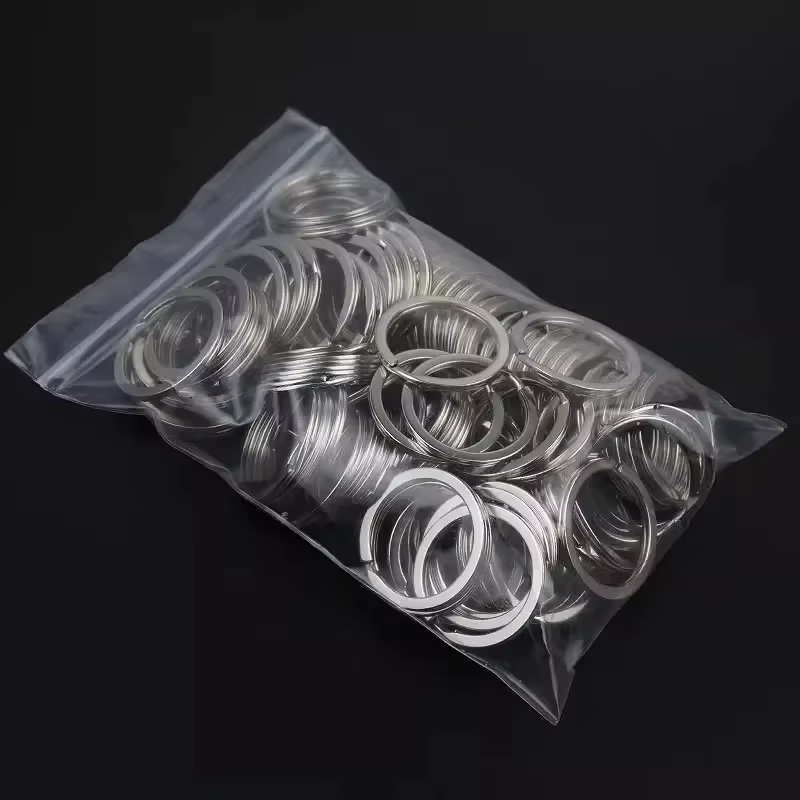 Porte-clés en acier inoxydable