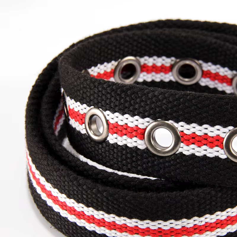 Ceinture, ceinture à boucle en toile pour hommes