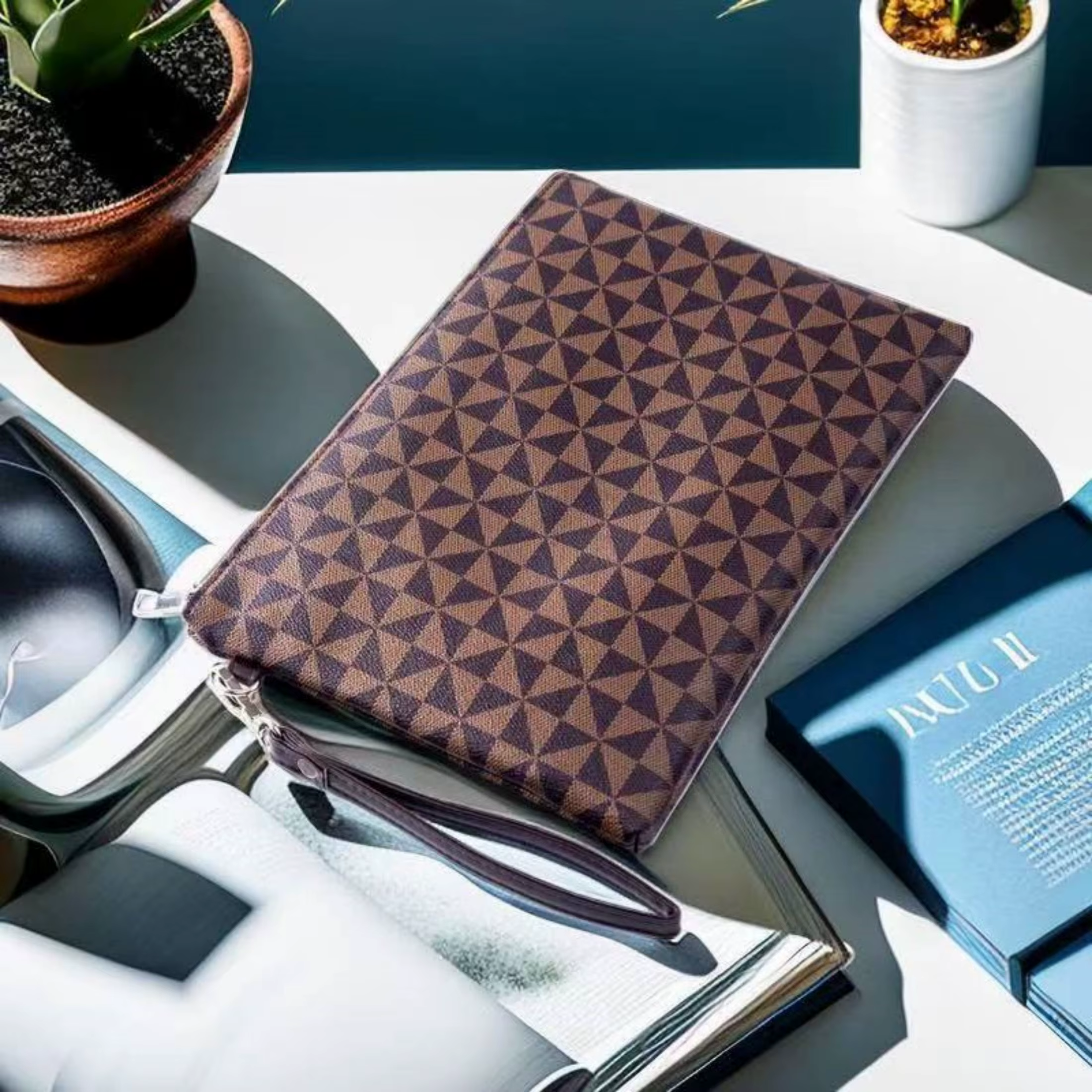 Pochette Colorée pour Homme, Pochette pour Tablette de Moins de 13 Pouces